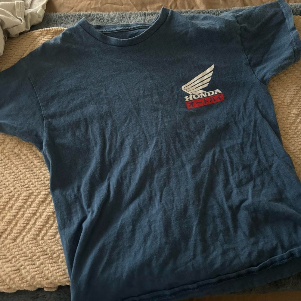 Boys Blue Honda Tee